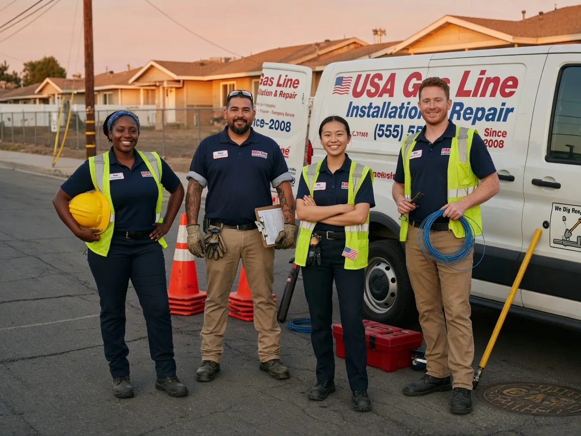 Gas Line Installation company in Grimesland, NC